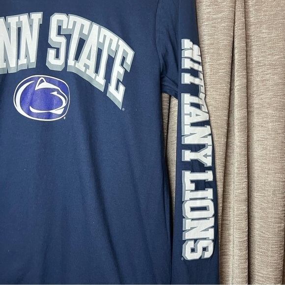 NWT Fanatics Penn State Logo Long Sleeve Tee Shirt Size Small - Picture 4 of 12